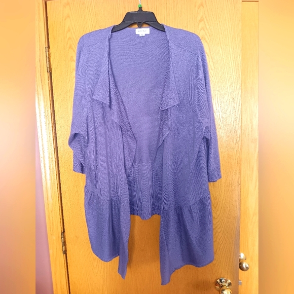 Avenue Sweaters - Women's plus size 22/24, Avenue purple sweater